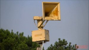 Federal Signal Thunderbolt 1003 Monthly Tornado Siren Test, Alert - Greenwood, SC 7/7/14