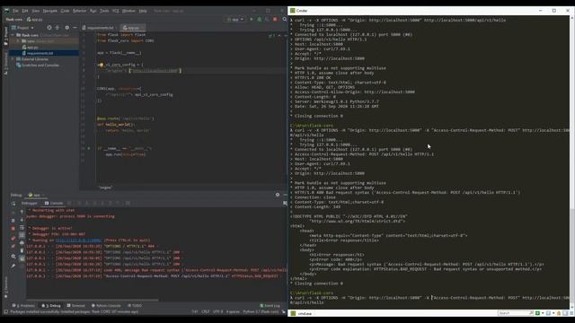 Definitive guide to solve CORS error, Access-Control-Allow-Origin in Python Flask APIs смотреть онлайн