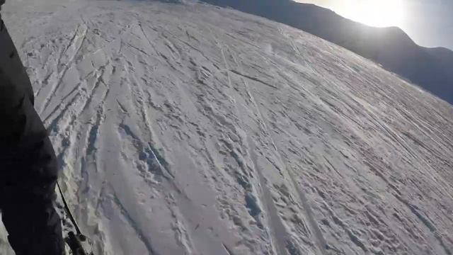 #Грузия#Гудаури, сильное падение #сноуборд. сломалась #канатка - #snowboard #Gudauri#georgia