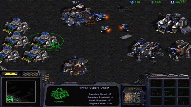 Starcraft Walkthrough - Terran Mission 3 "Desperate Alliance" смотреть онлайн
