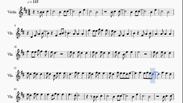 Violin Sheet Music: How To Play Young And Beautiful By Lana Del Rey