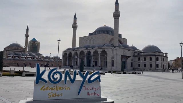 Vlog Konya. Один день в Конье. На высокоскоростном поезде из Анкары в Конью