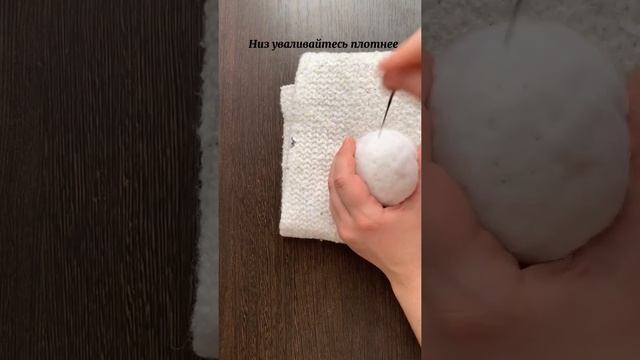 Мастер-класс по валянию для начинающих: "Снеговики" смотреть онлайн