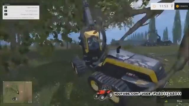 Farming Simulator 2015 валка леса смотреть онлайн