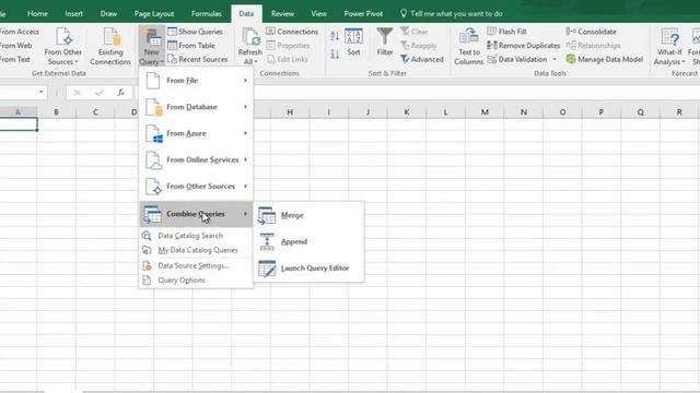 How To Create New Queries From Multiple Data Sources in a Microsoft Excel Spreadsheet? смотреть онлайн