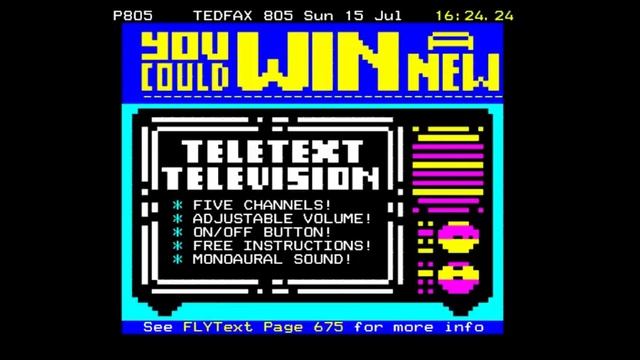 'The Lens' / 198X teletext art (from Selfie: Sisters of the Amniotic Lens) - Dan Farrimond смотреть онлайн