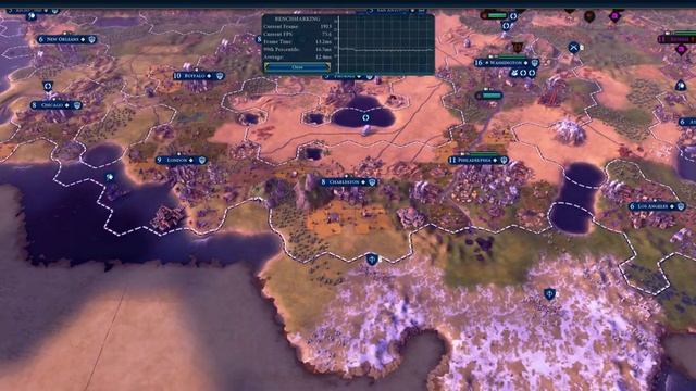 Sid Meier's Civilization VI | Ultra-Wide 21:9 (3440x1440) | Benchmark (DirectX 12) смотреть онлайн