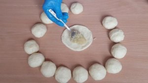 На  кефире тесто, готовим  учпочмак, экономно  .  доступно  и  быстро,--КАК СДЕЛАТЬ?