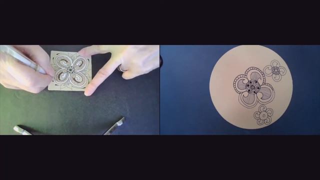 Spinning Mooka | Replay of Tangle Time AM Session | Zentangle® смотреть онлайн
