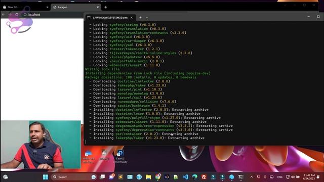 Download & Installing laravel 10 in laragon | Install laravel 10 in laragon | Download laravel 10 смотреть онлайн