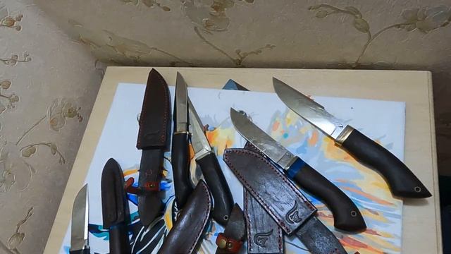 Ножи ручной работы из стали х12мф и 95х18. смотреть онлайн