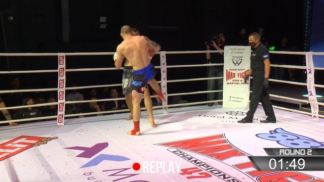 MAX FIGHT CHAMPIONSHIP 47 Super Max 1/84 kg -Aleksandar Petrov VS Maxim Zaplitnij смотреть онлайн