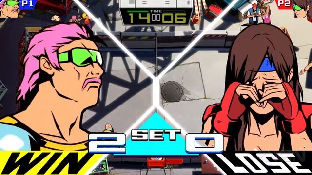 Windjammers 2-Online Games-Fighting Game смотреть онлайн