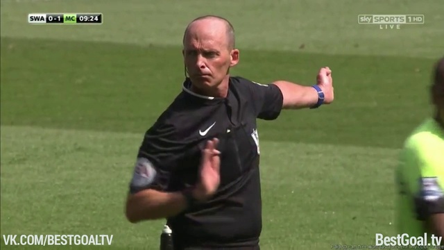 Суонси 1:1 Манчестер Сити. Обзор матча и видео голов смотреть онлайн