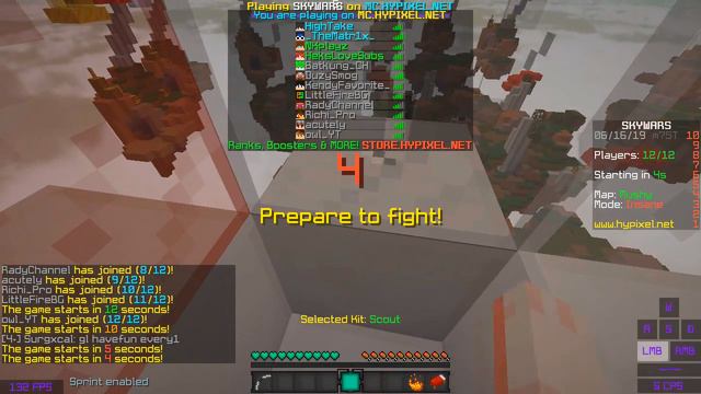 КУПИЛ ВИПКУ?! НЕКС ТЕПЕРЬ ЛЕТАЕТ? ПЛЮСЫ ВИП СТАТУСА![Hypixel SkyWars Mini-Game Minecraft] смотреть онлайн