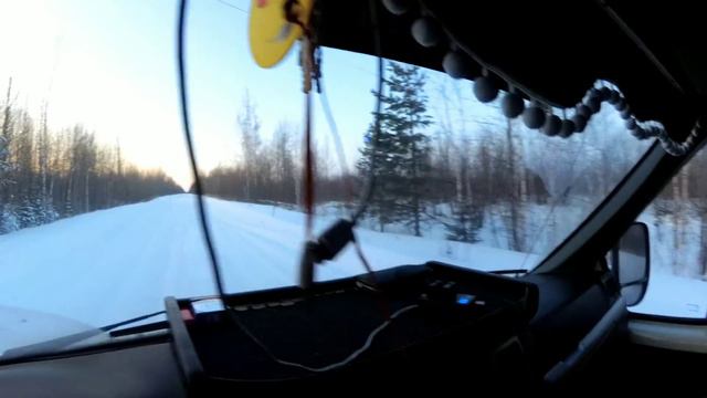 Дороги севера. День разгрузки. Пыть Ях - Белый Яр. Сюрприз для меня в конце ролика. #174 смотреть онлайн