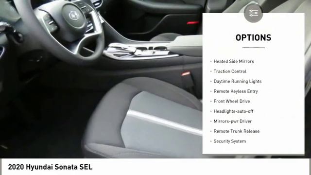 2020 Hyundai Sonata Spartanburg SC H200263 смотреть онлайн