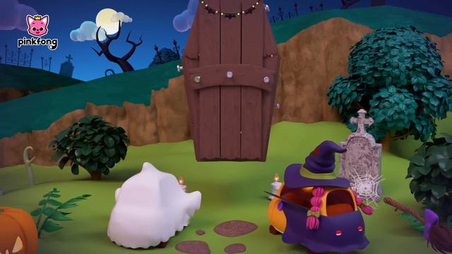 Chumbala Cachumbala, Halloween Zombie Sharks and more! | 🎃 Songs & Stories | Pinkfong Baby shark смотреть онлайн
