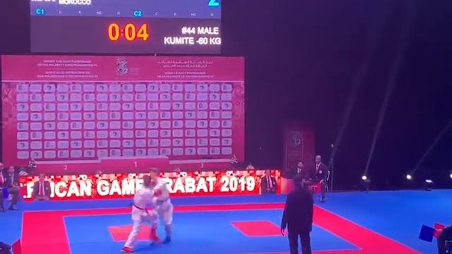 بالفيديو... مالك سلامة يحصد ذهبية ٦٠ كجم بكاراتيه ألعاب إفريقيا смотреть онлайн