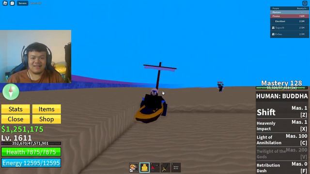 AKU KENA MENTAL DI SEA 1 ROBLOX BLOX FRUIT INI !!