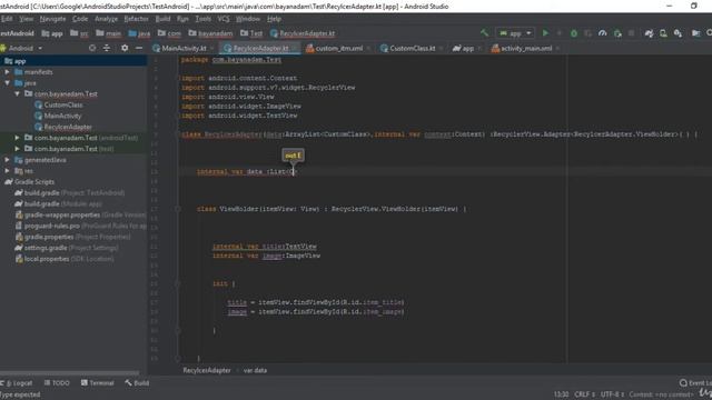 3 Android RecyclerView part 3 смотреть онлайн