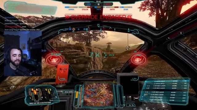 AIMBOT DETECTED? - Mechwarrior Online смотреть онлайн