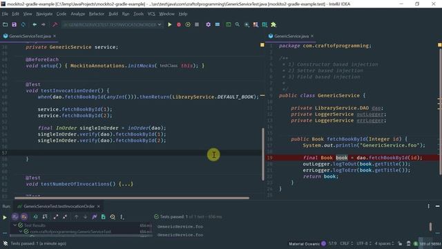 Mockito 2 tutorial for beginners: In order verification смотреть онлайн