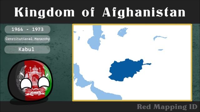 Evolution Of Afghanistan (1709 - 2022)