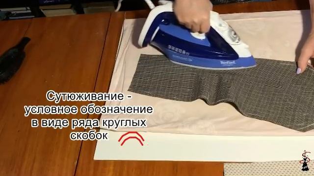 Как создавать форму. Оттягивание и сутюживание смотреть онлайн