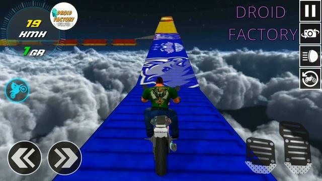 Offroad Bike Racing Game: Impossible Bike Stunt 3D- Best Android IOS Gameplay смотреть онлайн