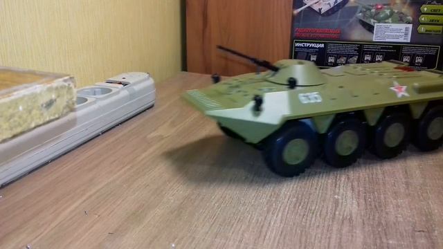 БТР игрушка СССР на цифровом радиоуправлении смотреть онлайн