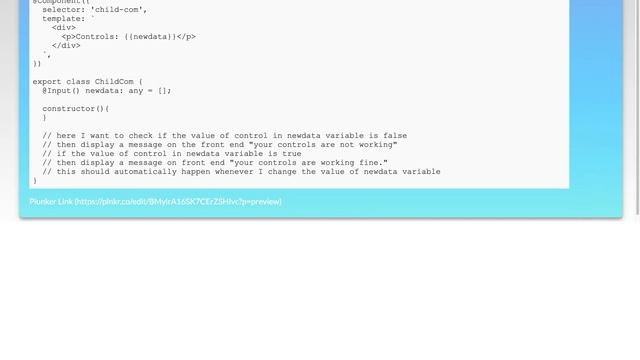 Detect change in child component's variable triggered by parent angular 2 смотреть онлайн