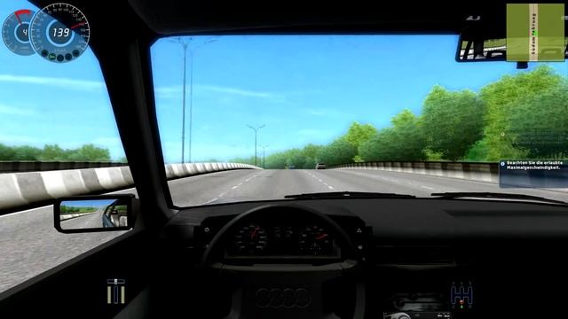 City Car Driving mit Mods - Audi 80 B2 смотреть онлайн