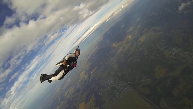 Полеты в вингсьюте Аэродром Мочище Новосибирск смотреть онлайн