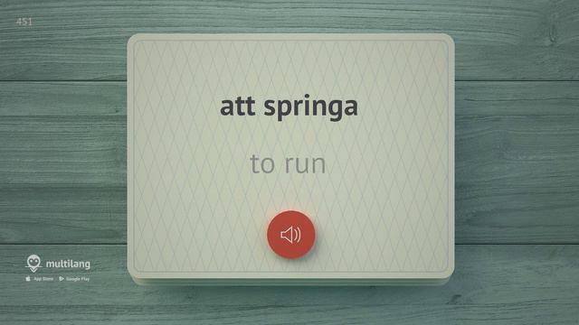 🎧 SWEDISH WORDS – PART #2 - 3000 of the most important words 🔔 смотреть онлайн