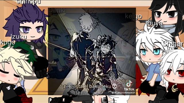 Class 1-a + others react to middle school Deku and Bakugou/mya/2/2/ Bakudeku??/ смотреть онлайн