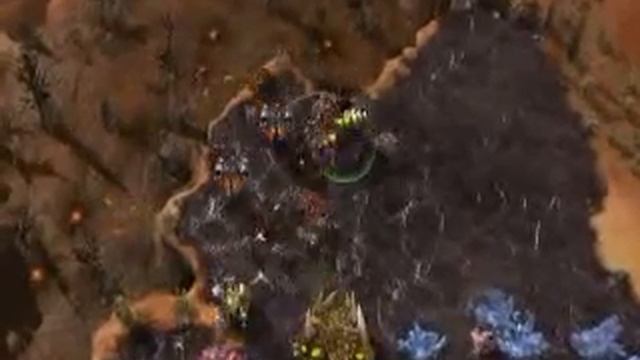 Starcraft II Zerg 9 min Gameplay Presentation смотреть онлайн
