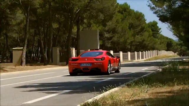 Ferrari 458 Italia HUGE Acceleration! (HD) смотреть онлайн