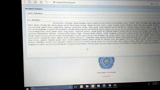 Upload file docx, read, tokenization and save to db смотреть онлайн