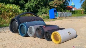 6 JBL SPEAKERS CONNECT !! JBL Boombox 3 + JBL Xtreme 3 + JBL Charge 5 + JBL Pulse 4 + JBL Flip 6 &