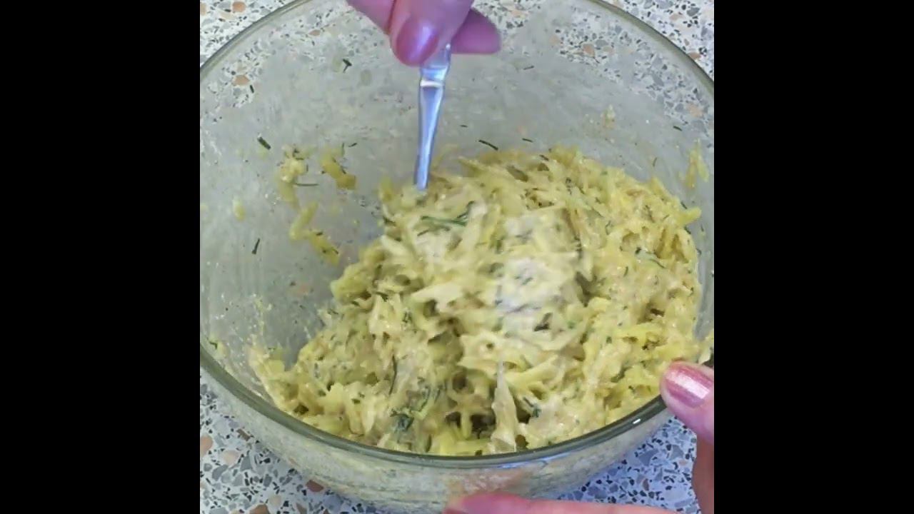 Картофельные оладьи (драники) с добавлением гречки смотреть онлайн