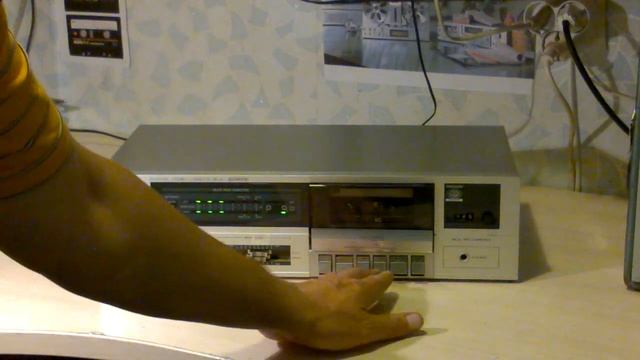 Кассетная дека JVC KD V200 cassette recorder смотреть онлайн