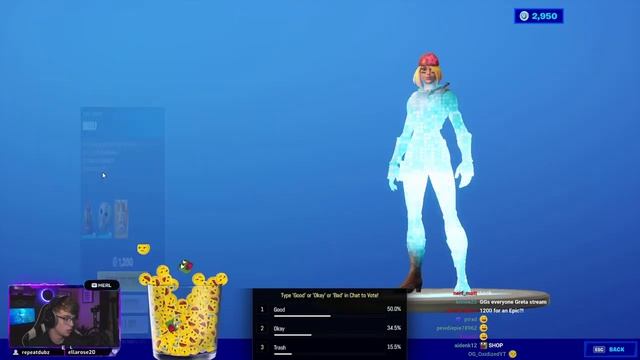 *NEW* ENVISION SKIN & NEW PARTY STYLE SKINS! Viewers React To Fortnite Item Shop [July 30th, 2020] смотреть онлайн