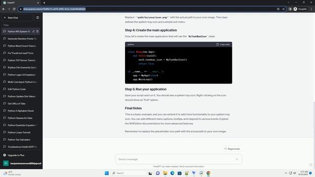 Python 3 and WX to create System Tray Icon смотреть онлайн