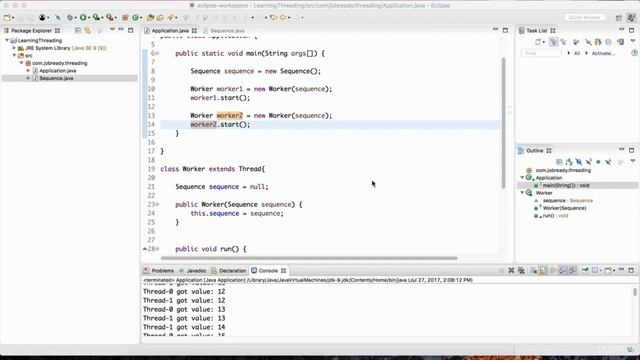 Thread Safety Using Synchronization in Java смотреть онлайн