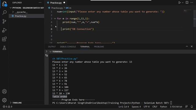 3) For , while, Break, continue in Python смотреть онлайн