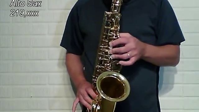 Yamaha YAS-475 Alto Sax 219xxx.mp4 смотреть онлайн
