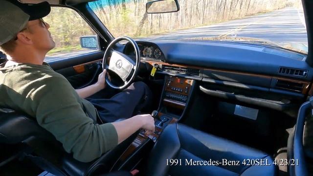 1991 Mercedes-Benz 420SEL Drive Video 4/22/21