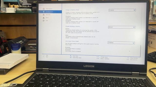 How To Get Into BIOS On Lenovo Legion 5P | Enable UEFI USB Boot смотреть онлайн