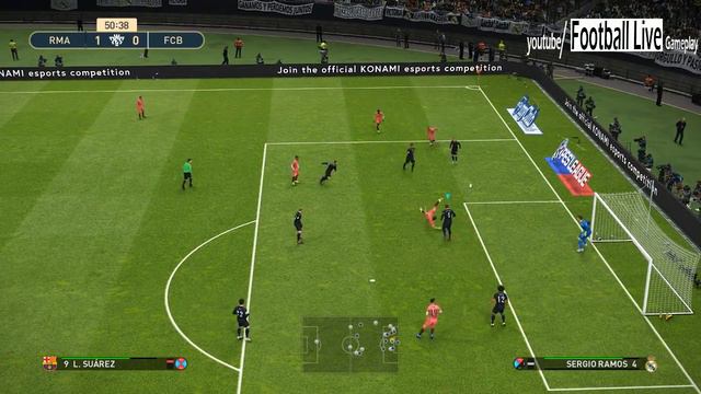 PES 2019 | REAL MADRID vs FC BARCELONA | El Clasico | Gameplay PC смотреть онлайн